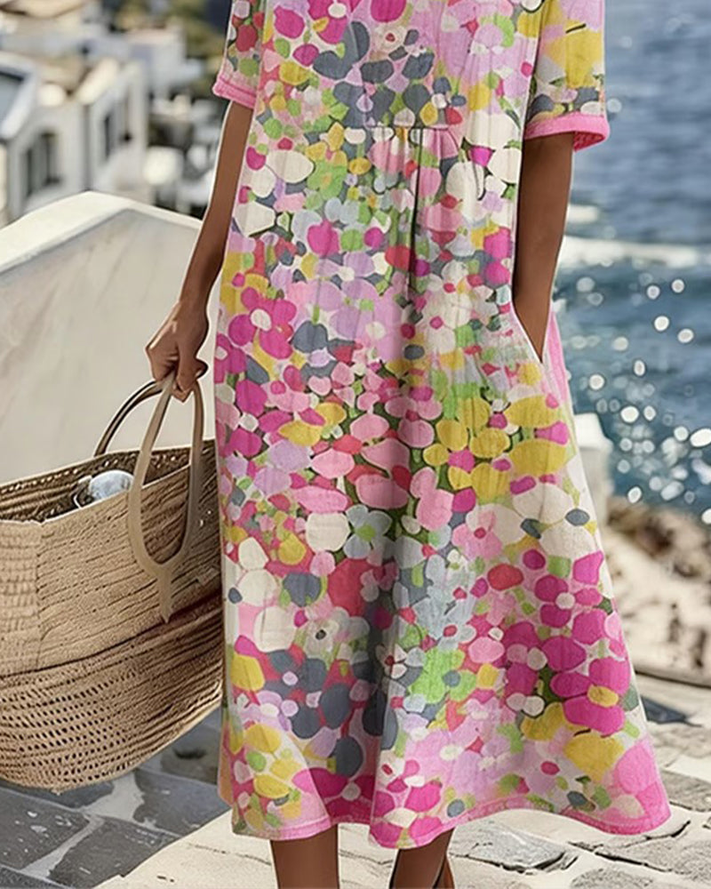 Vestido Floreado - Colección 2026