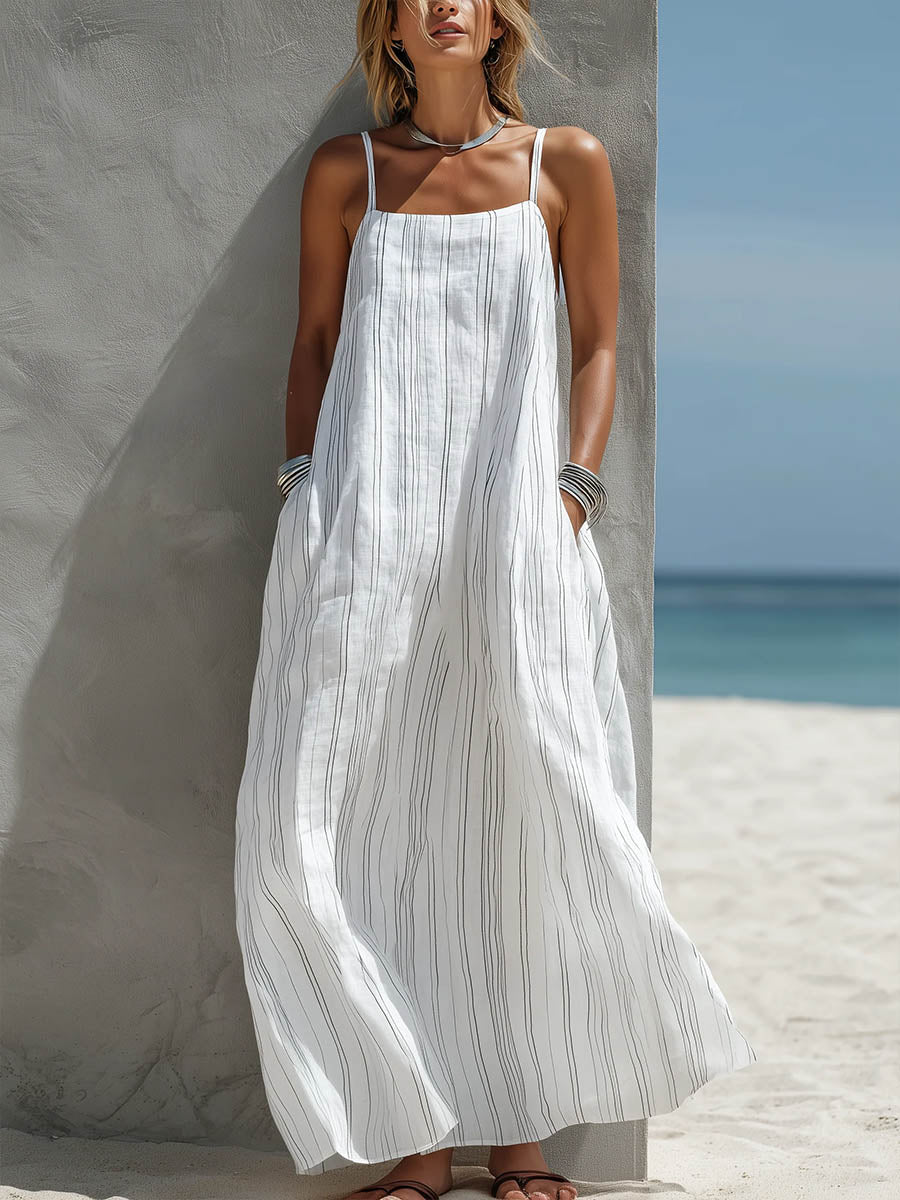 Vestido Rayado - Colección 2026