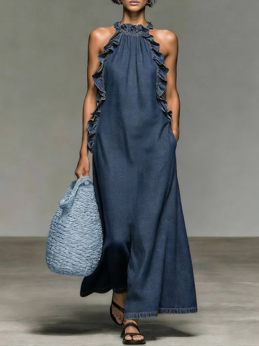 Vestido Volantes Elegante - Colección 2026